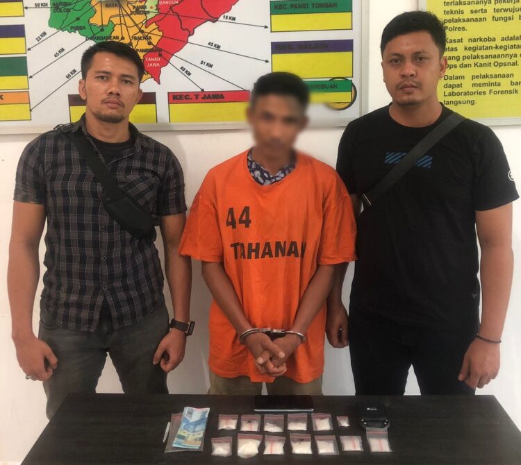 Miliki 96.91 Gram Shabu, Satnarkoba Polres Simalungun Tangkap Gundul
