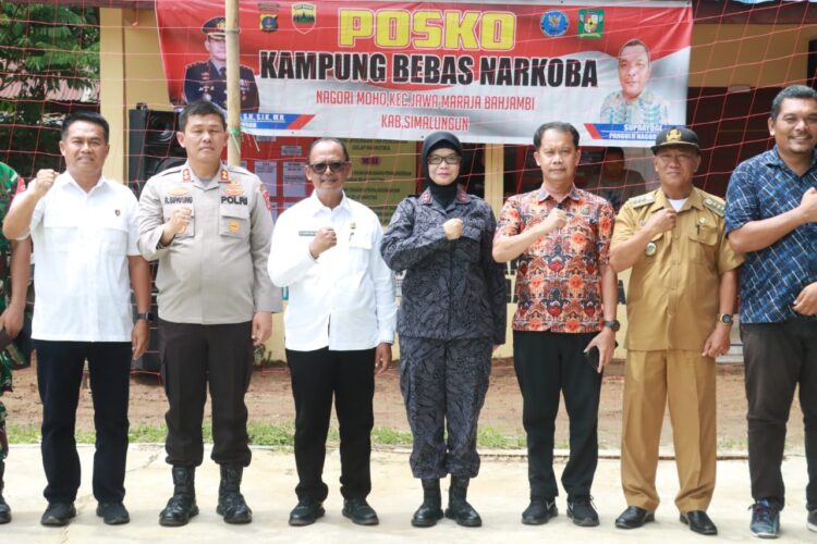 Nagori Moho Wakili Kabupaten Simalungun Ikuti Lomba Kampung Bebas Narkoba Tingkat Polda Sumut