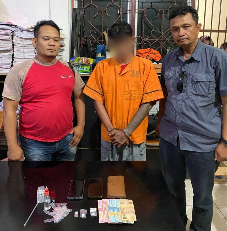 Polsek Raya Kahean Kembali Ringkus pengedar Sabu, 2,37 gram dan Sejumlah Uang Diamankan