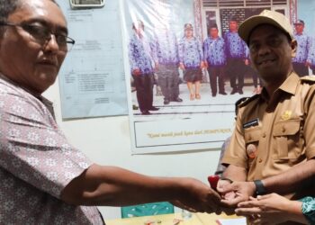 Camat Silou Kahean Rajaima Purba Pimpin Sertijab Pangulu Nagori Dolok