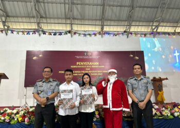 301 WBP Lapas Kelas IIA Pematang Siantar Peroleh Remisi Natal, 3 Orang Langsung Bebas