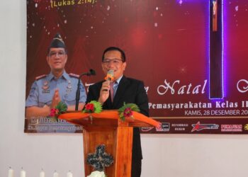 Lapas Kelas IIA Pematang Siantar Gelar Perayaan Natal Bersama WPB dan Keluarga, Pithra Jaya Saragih :“Semoga di tahun 2024, Kita sudah menjadi pribadi yang lebih baik”