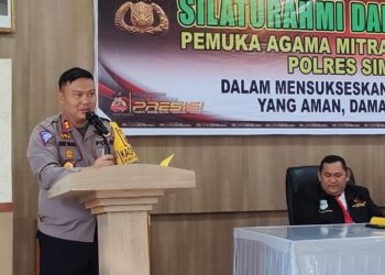 Jelang Pemilu 2024, Kapolres Simalungun AKBP Choky Sentosa Meliala Pimpin Silaturahmi dan Doa Bersama