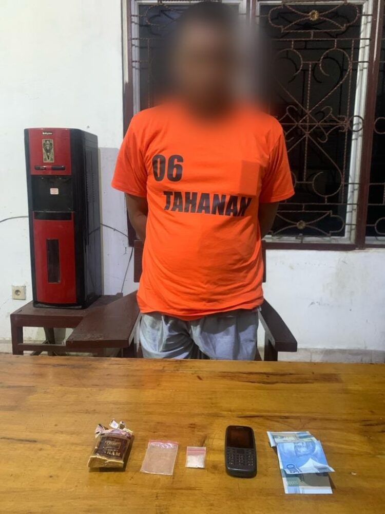 Pemain Narkoba di Ujung Padang Diringkus Sat Narkoba Polres Simalungun, Barang Bukti 2,22 gr