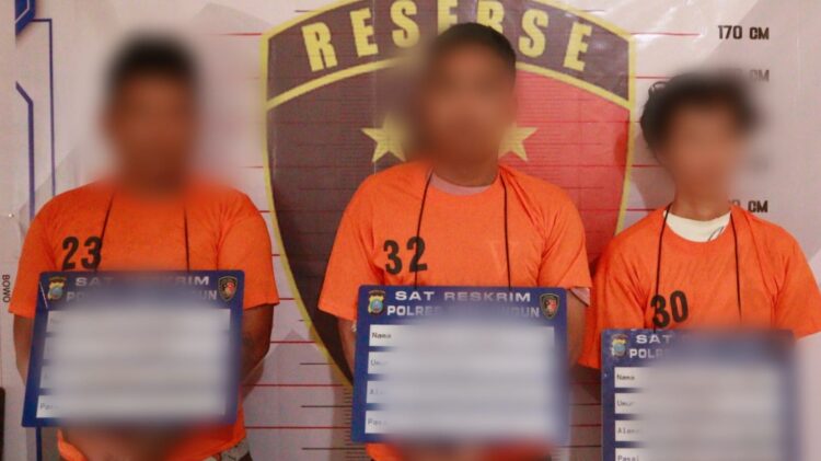 3 Pelaku Pencurian Ditangkap Jatanras Polres Simalungun