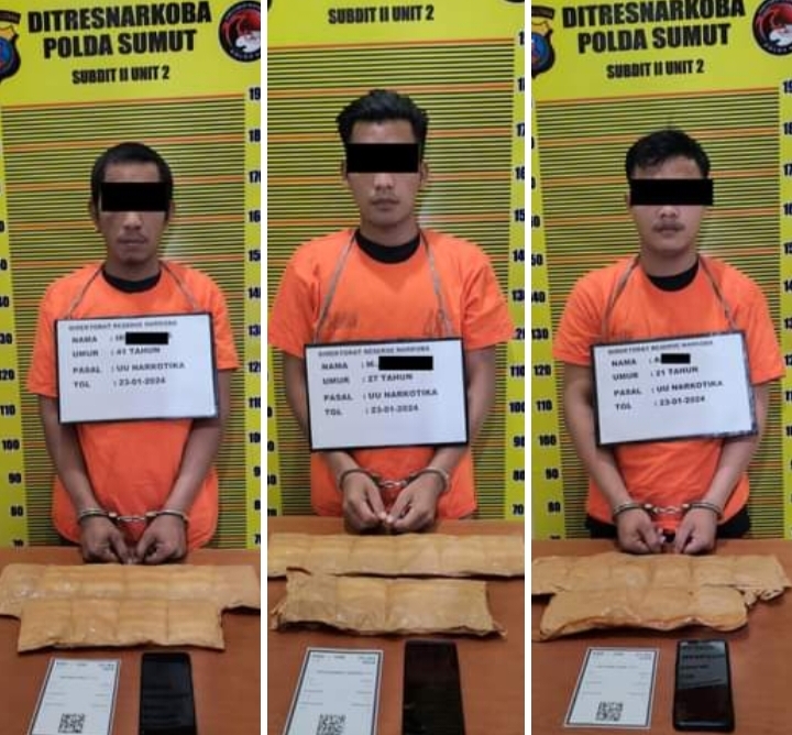 7,3 Kg Narkotika Jenis Sabu Diamankan Di Bandara Kuala Namu