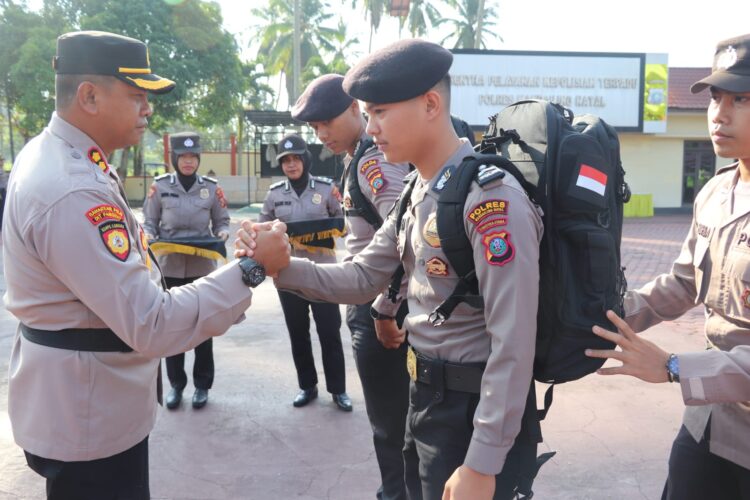 Kapolres Madina Pastikan Kesiapan Pengamanan TPS