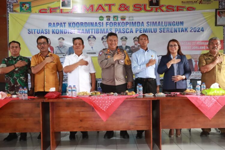 Pasca Pemilu 2024, Kapolres Simalungun Himbau Semua Pihak Untuk Mewaspadai Potensi Perpecahan dan Konflik