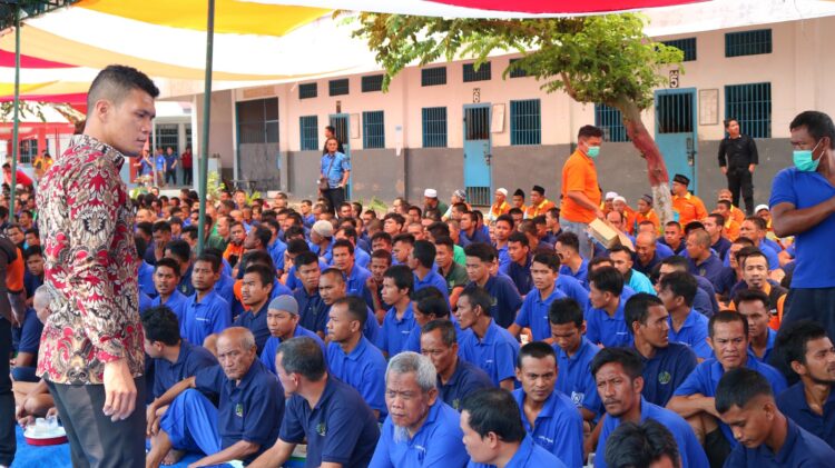 Lapas Kelas IIA Pematangsiantar Gelar Punggahan Bersama Seluruh Warga Binaan
