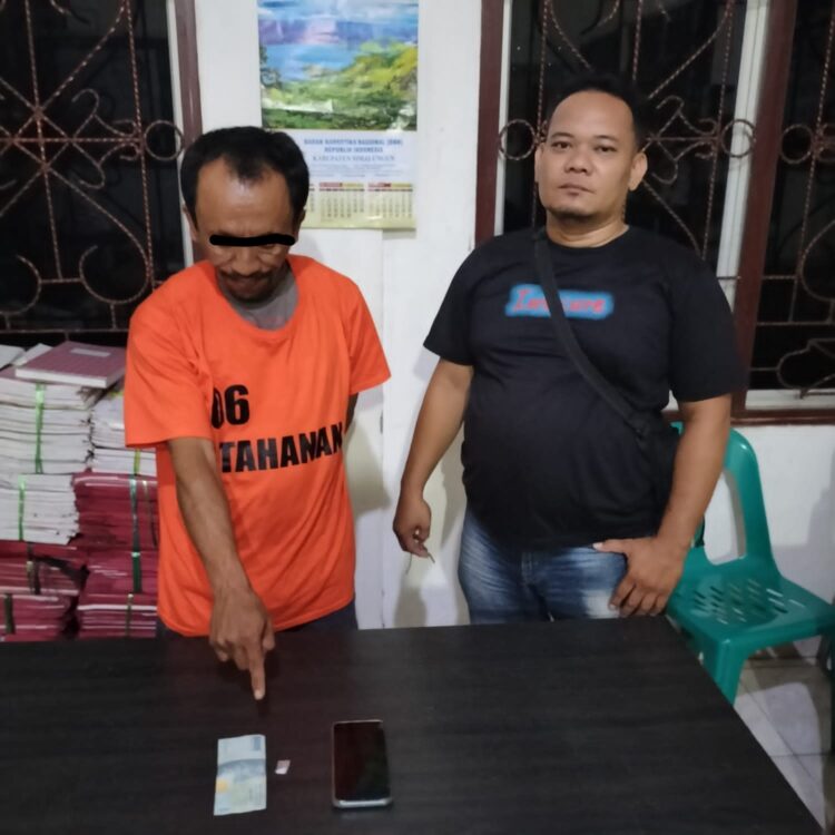 Miliki Sabu, Polsek Raya Kahean Tangkap SB di Warung Kopi Ambrokan