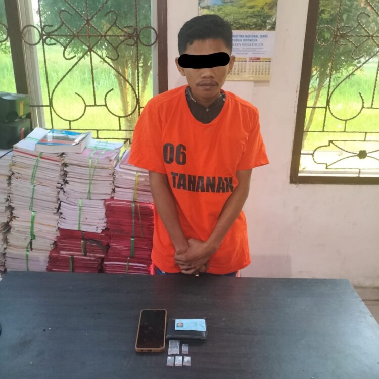 Pengedar Sabu di Depan SMA Krada Itu Akhirnya Ditangkap