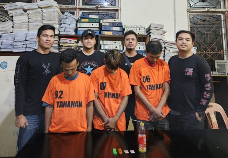 3 Orang Pemake Sabu di Perumahan Adelia Gunung Maligas Ditangkap