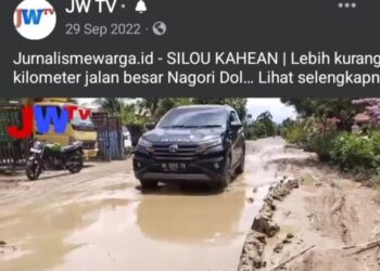 Di Silou Kahean, Jalan Penghubung Nagori  Damakkitang – Silou Dunia Segera Diperbaiki