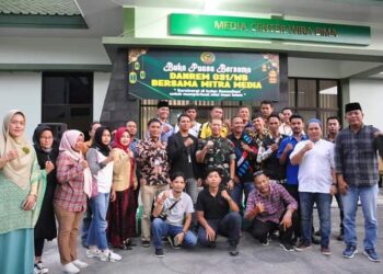 Danrem 031/WB Berbuka Puasa Dengan Mitra Media