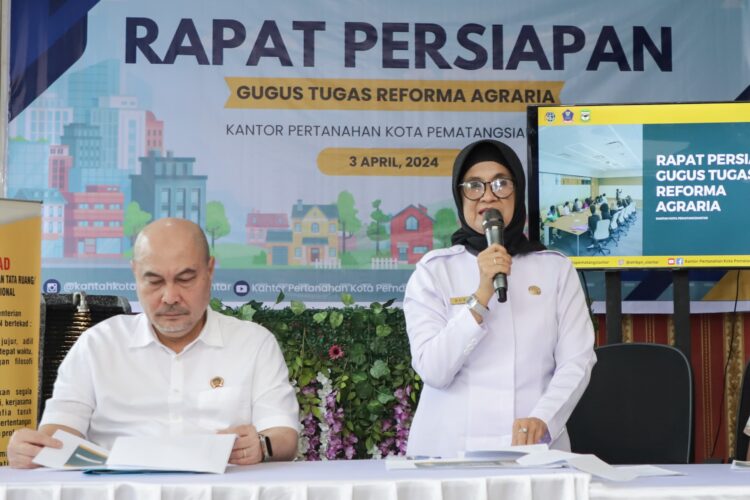 Walikota Siantar Pimpin Rapat GTRA