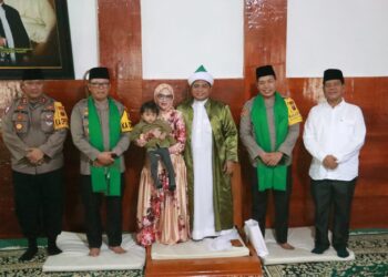 Kapolres Simalungun Dampingi Kapolda Dalam Kunjungan Kerja Safari Ramadhan di Pondok Serambi Babussalam