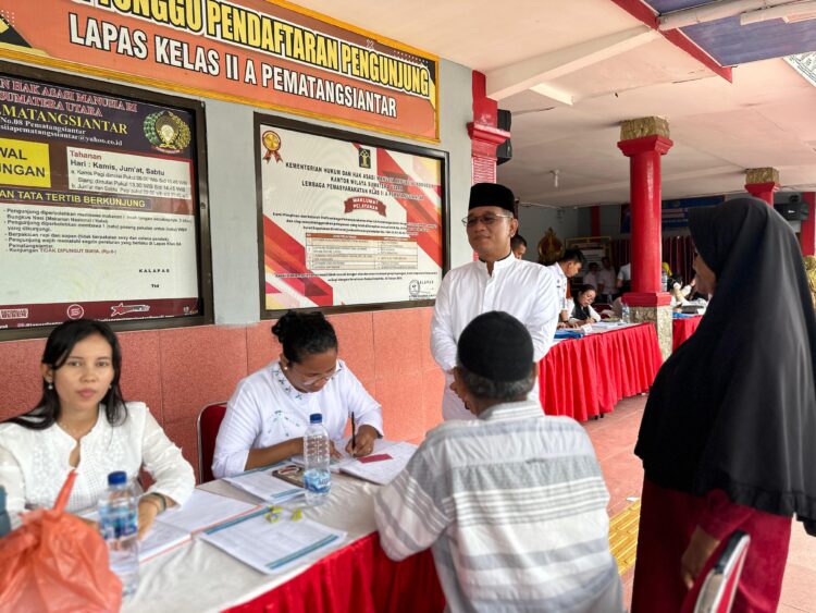 Hari Raya Bersama Keluarga, Lapas Kelas IIA Pematangsiantar Buka Layanan Kunjungan Khusus Idul Fitri Bagi Warga Binaan dan Keluarga