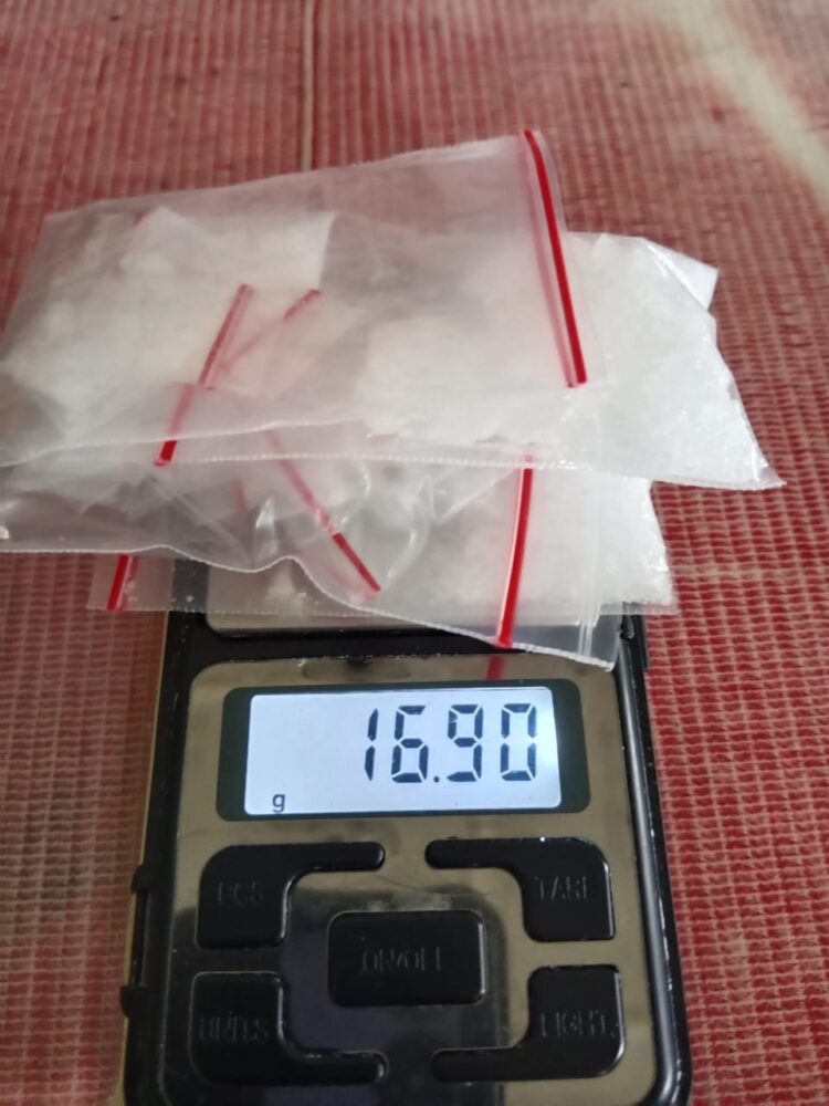 16,90 gr S4bu di Tanah Jawa Diamakan Satnarkoba Polres Simalungun