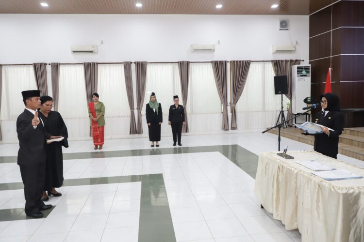 dr Susanti Lantik Junaedi Antonius Sitanggang Sebagai Pj Sekda Pematangsiantar