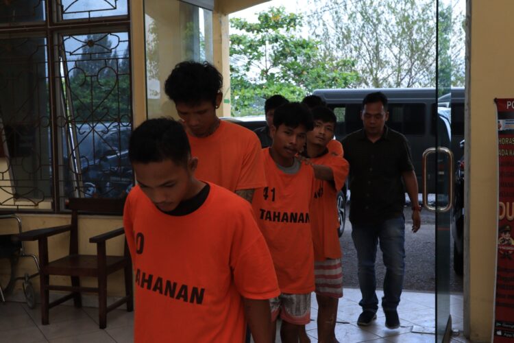 Mobil Rental Digunakan Untuk Curanmor, 4 Orang Ditahan Polisi