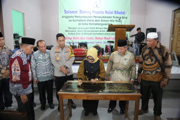 Wali Kota Tanda Tangani Prasasti Gedung P3S Kota Pematangsiantar