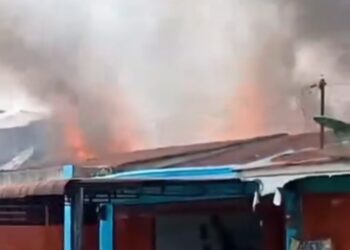 Beberapa Rumah di Sidikalang Habis Dilalap Jago Merah