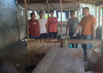 Terkait Pemberitaan Gelper di Wilkum Polsek Silou Kahean, Kapolsek Silou Kahean Turun Langsung Cek TKP