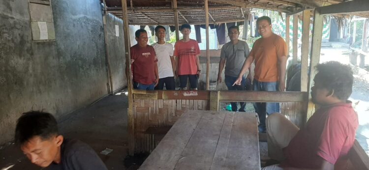 Terkait Pemberitaan Gelper di Wilkum Polsek Silou Kahean, Kapolsek Silou Kahean Turun Langsung Cek TKP