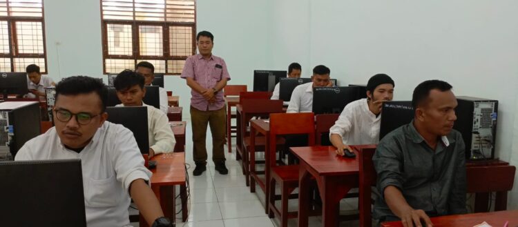 Bawaslu Simalungun Gelar CAT Calon Panwaslu Kecamatan, Tes Dibagi Dalam Dua Sesi