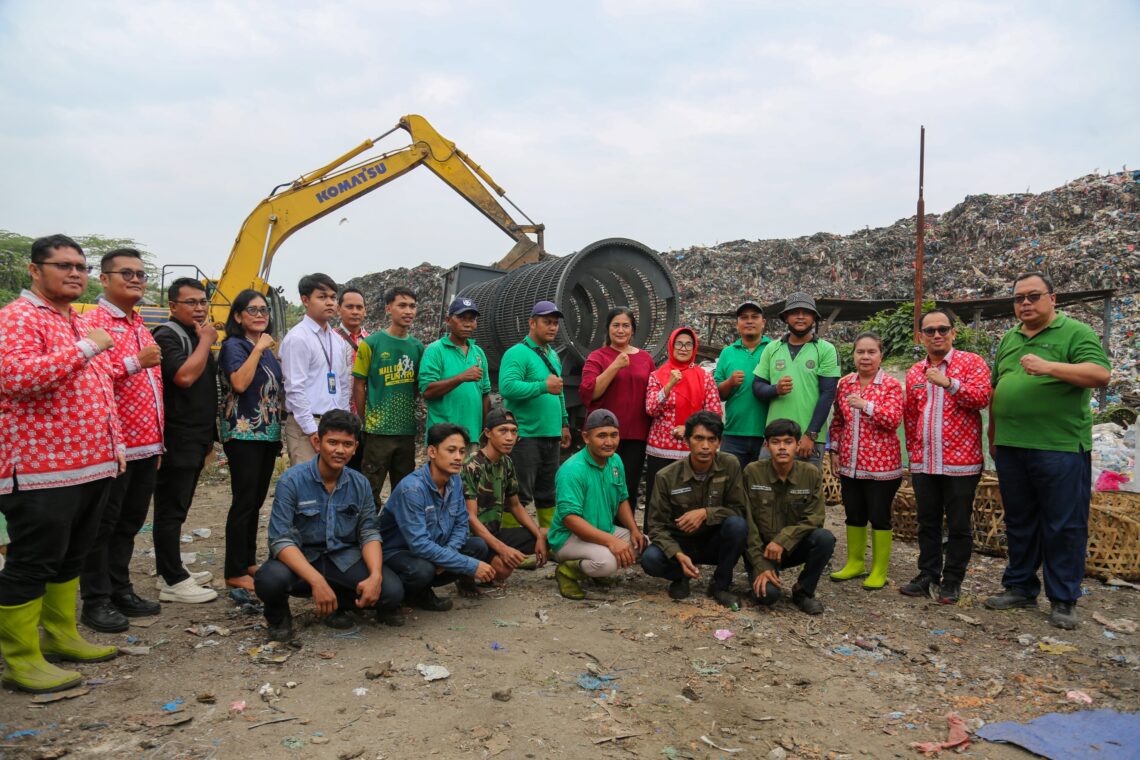 Pejuang LISA Sambut Wali Kota Pematangsiantar di TPA Tanjung Pinggir