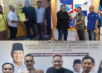 Ketum JMSI Daftar Cagub Pilkada Sumut 2024