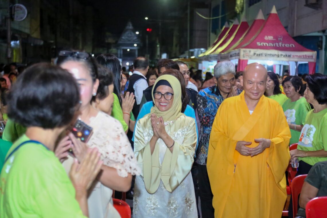 Wali Kota Pematangsiantar  Hadiri Perayaan Tri Suci Waisak 2568 BE/2024