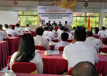 Bawaslu Simalungun Lantik 96 Anggota Panwascam Pilkada 2024