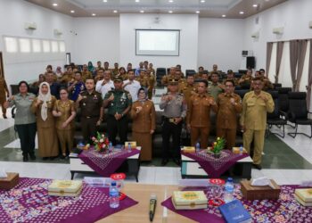 Wali Kota menghadiri Rakor Koordinasi Pembentukan TRC Penanggulangan Bencana