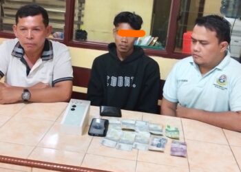 Hitungan Jam, Pelaku Pencurian HP di Damakitang Diringkus Personil Polsek Silou Kahean