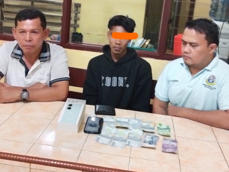 Hitungan Jam, Pelaku Pencurian HP di Damakitang Diringkus Personil Polsek Silou Kahean