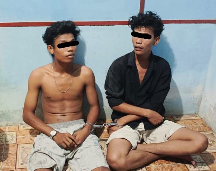 Gagal ‘Tinggi’ , Dua Pemuda Diamankan Polisi Saat Pesta Narkoba