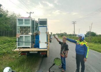 Antisipasi Kecelakaan, Kasat Lantas Polres Simalungun IPTU Jonni Gelar Patroli Hunting System
