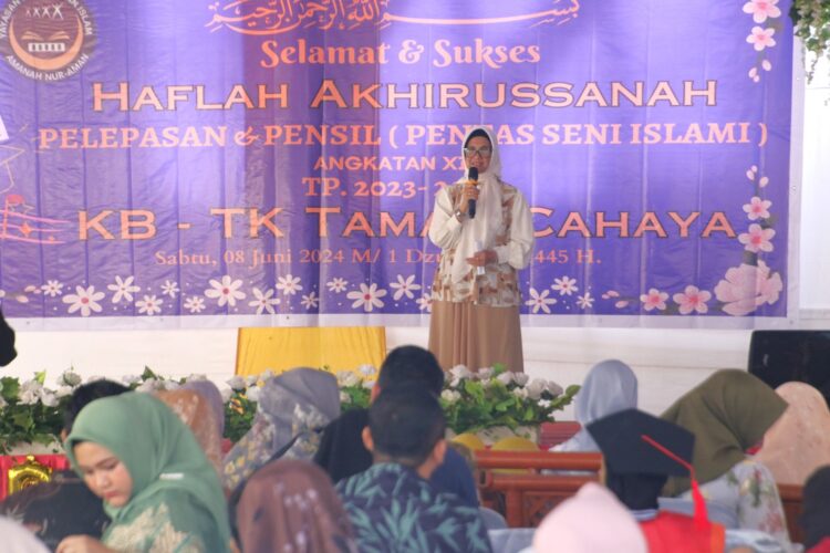 Wali Kota Pematangsiantar Hadiri Haflah Akhirussanah & Pentas Seni KB-TK Taman Cahaya