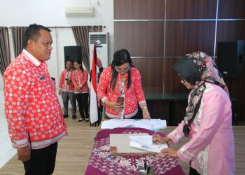 Wali Kota Tanda Tangani Fakta Integritas Serta Komitmen Kepatuhan Kode Etik ASN