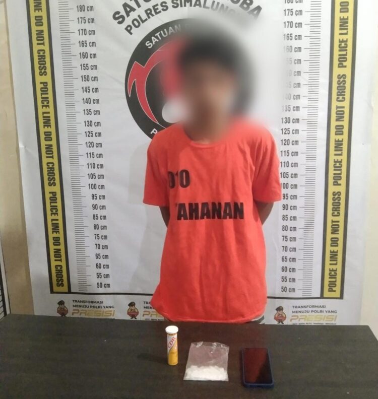 Miliki 25,76 Gram Sabu, Pelajar 16 Tahun Ditangkap Polisi di Simalungun