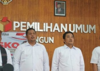 Wujud Kesiapan Pengawasan, Bawaslu Kabupaten Simalungun Launching Posko Kawal Hak Pilih Pemilihan Serentak Tahun 2024