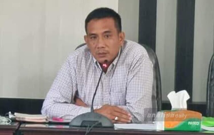 Ketua Komisi 1 DPRD Simalungun, Erwin P Saragih, ST