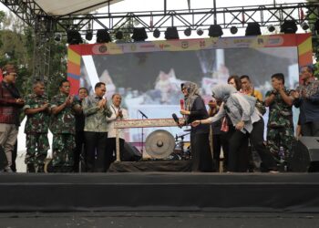 Wali Kota Pematangsiantar dr Susanti Dewayani SpA Buka Siantar Culture Show