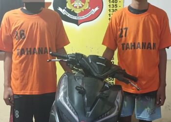 Curi Honda CRF Untuk Beli Honda Vario, Dua Pelaku Ketangkap, Dua Masih Buron