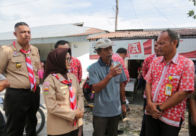 Perbaikan Drainase di Kelurahan Suka Dame, Hercules : ” Terima kasih ibu Wali Kota”