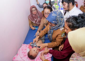 Hadiri” Aksi Tumbuh Kejar Balita Stunting”, Wali Kota Pematangsiantar :”Kita meraih terbaik ketiga se-Sumatera Utara dalam menekan angka stunting”