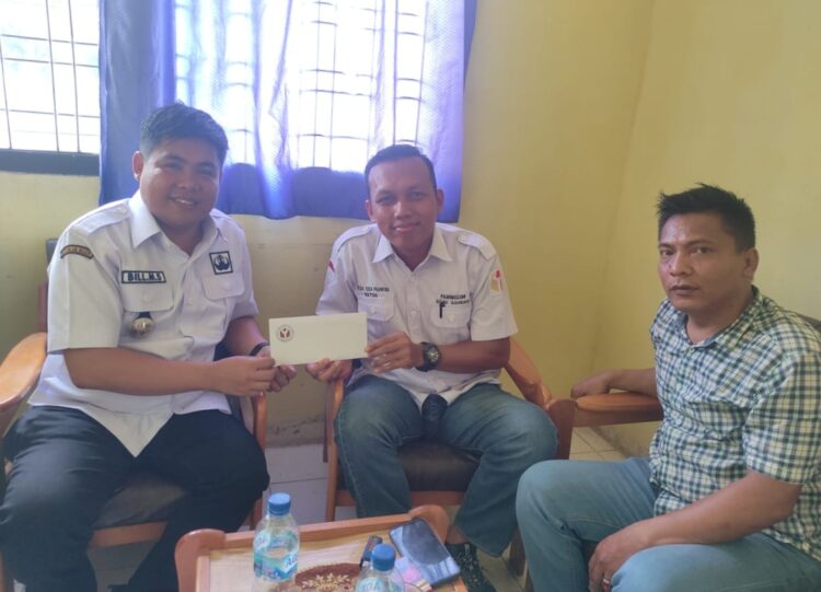 Perkuat Sinergitas Jelang Pilkada 2024, Panwascam Silou Kahean Audiensi Ke Kantor Camat