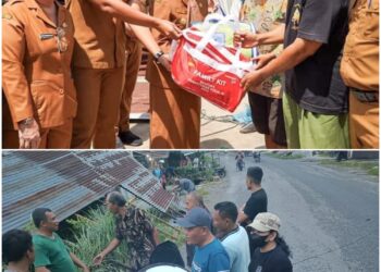 Wali Kota Pematangsiantar Kunjungi Rumah Korban Bencana Angin Kencang di Siantar Martoba