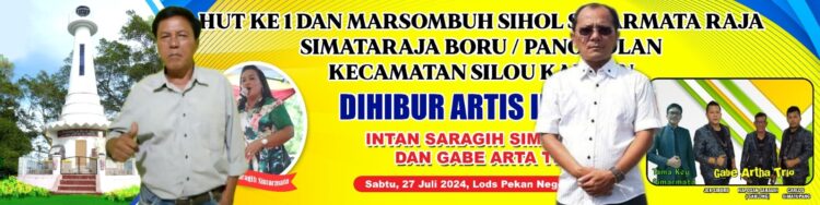 Marsombuh Sihol Tuppuan Simarmata Simataraja Boru / Panogolan, Panitia : ” Persiapan sudah 100℅”